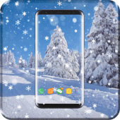 Winter snow Live Wallpaper Apk