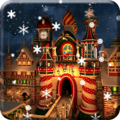 Snow Night Village Live Wallpaper Apk