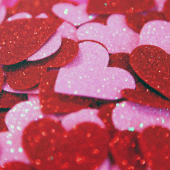 Glitter heart Cool Wallpapers Apk