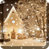 Christmas snow live wallpaper Apk