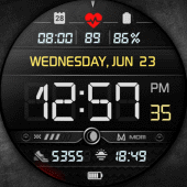 MD111 Digital watch face Apk