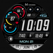 MD229 Digital watch face Apk