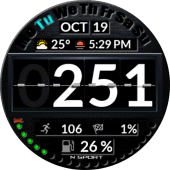 NTV520 - Digital watch face Apk