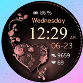 PW08 - Heart Bloom Watch Apk