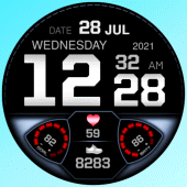 PW32 - Time Digits Watch Apk