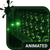 Green Light Keyboard Wallpaper Apk