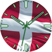 Denmark Flag Watch Face Apk