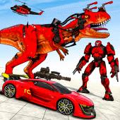 Dino Robot Car Transform Games Apk