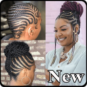 Black Women Braids Hairstyles Apk