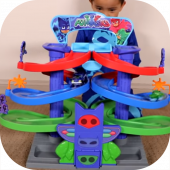 Playset Toys PJ Masks Headquarters Unboxing Apk