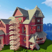 Fancy pink mansion Apk