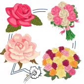 Rose Sticker For Whatsapp Apk