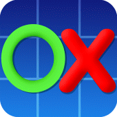 Tic Tac Toe Glow XOXO Gomoku Board Game Apk