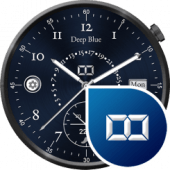 Deep Blue Watchface Apk