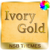 Ivory Gold - Theme for Xperia Apk