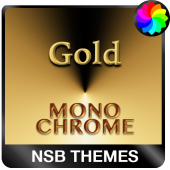 MonoChrome Gold for Xperia Apk