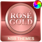 Rosé Gold theme for Xperia Apk