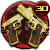 Golden Gun 3D Theme Apk