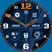 Chrono Watch Face by HuskyDEV Apk