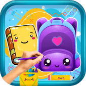 Learn to Draw School Supplies Apk