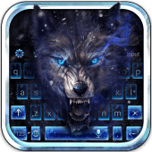 Howl Wolf Keyboard Theme Apk