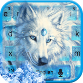 Ice Wolf Theme Apk