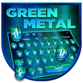 Green Metal Keyboard Theme Apk