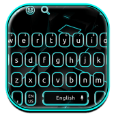 Simple Cool Black Keyboard Theme Apk