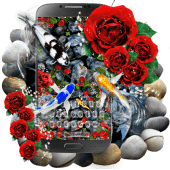 Rose Koi Fish Keyboard Apk