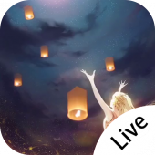 Kongming Lantern Moonlight Live Wallpaper Apk