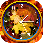 Autumn Clock Live Wallpaper Apk