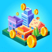 City Merge - idle building bus Apk