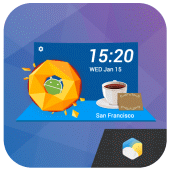 Dessert Style Weather Widget Apk