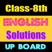 8th class english solution upboard Apk