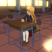 Anime Schoolgirl 3D Wallpaper Apk