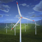 Wind Turbine 3D Live Wallpaper Apk