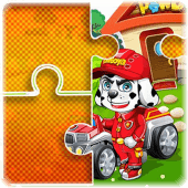 Dog patrol Puzzle Car Apk