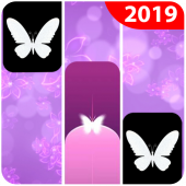 Purple Butterfly Piano Tiles 2019 Apk