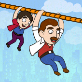 Rope Puzzle Free: Fly Rescue Apk