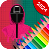 Colors: Squid Coloring Game 2 Apk