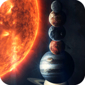 Solar system. Astronomy Apk