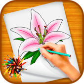 How To Draw Flower Apk