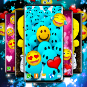 Cute Emoji Live Wallpaper Apk